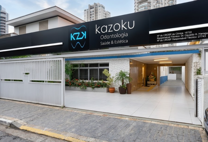 Recepção da Kazoku Odontologia